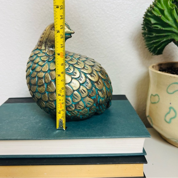 Vintage Mid Century Modern Arnels Gold Quail Partridge Ceramic Figurine Set - Picture 7 of 15